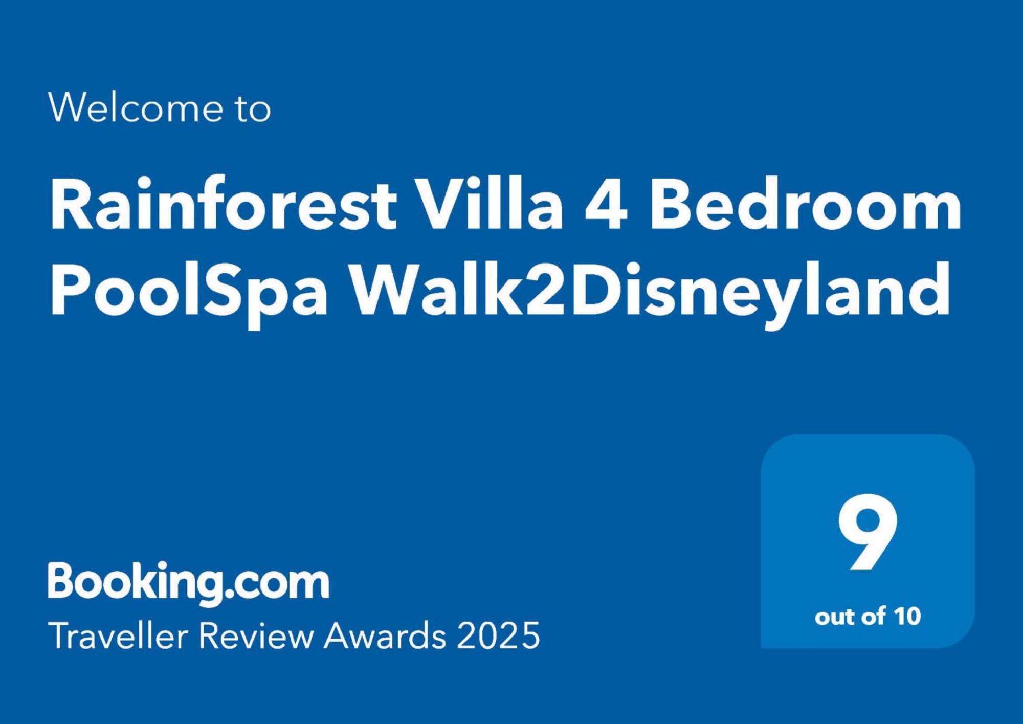 Сasa de vacaciones Rainforest 4 Bedroom Poolspa Walk2disneyland *